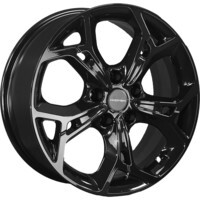 Khomen Wheels KHW1702 (DFM580) Black
