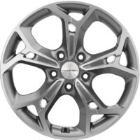 Khomen Wheels KHW1702 (Octavia) Gray-FP