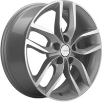 Khomen Wheels KHW1708 (Nissan Tiida) F-Silver-FP