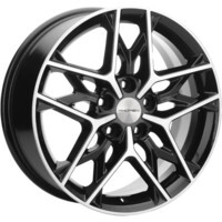 Khomen Wheels KHW1709 (Changan CS35 Plus) Black-FP 7x17/5x110 ET46 D63.3