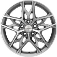 Khomen Wheels KHW1709 (CX-5/Seltos/Optima) Gray-FP