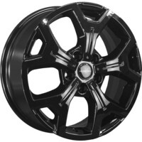 Khomen Wheels KHW1710(2) (Mercedes Vito) Black