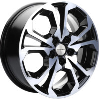 Khomen Wheels KHW1711 (Haval/Honda) Black-FP