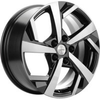 Khomen Wheels KHW1712 (DFM580) Black-FP