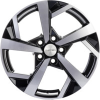 Khomen Wheels KHW1712 (Qashqai) Black-FP 7x17/5x114.3 ET40 D66.1
