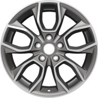 Khomen Wheels KHW1713 (Ceed) Gray-FP