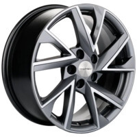 Khomen Wheels KHW1714 (Changan CS35/CS35 Pro) Gray-FP 7x17/5x110 ET46 D63.3