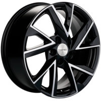 Khomen Wheels KHW1714 (Jac/Москвич 3) Black-FP