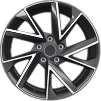 Khomen Wheels KHW1714 (RAV4) Black-FP