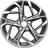 Khomen Wheels KHW1716 (Changan CS35 Plus) Gray-FP