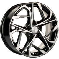 Khomen Wheels KHW1716 (Kuga/Focus) Black-FP