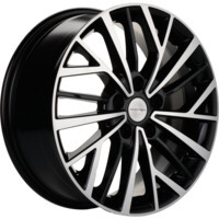 Khomen Wheels KHW1722 (Chery/Exeed) Black-FP 6.5x17/5x108 ET33 D60.1