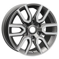 Khomen Wheels KHW1723 (Toyota LC Prado/Lexus GX) Gray-FP