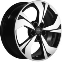 Khomen Wheels KHW1724 (Exeed LX) Black-FP