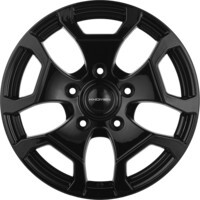 Khomen Wheels KHW1725 (Niva 4x4) Black 6.5x17/5x139.7 ET35 D98.5
