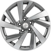 Khomen Wheels KHW1801 (Murano) Gray-FP
