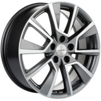 Khomen Wheels KHW1802 (Chery Tiggo) Gray-FP 7x18/5x108 ET40 D60.1