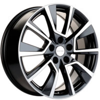 Khomen Wheels KHW1802 (Dargo/Jolion) Black-FP
