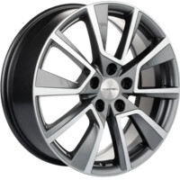 Khomen Wheels KHW1802 (Dargo/Jolion) Gray-FP