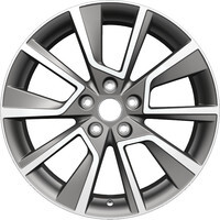 Khomen Wheels KHW1802 (Outlander) Gray-FP