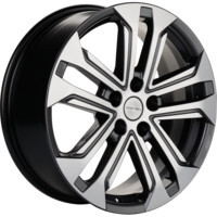Khomen Wheels KHW1803 (Outlander) Gray-FP 7x18/5x114.3 ET38 D67.1