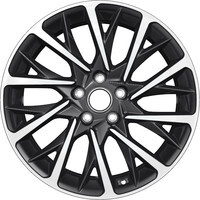 Khomen Wheels KHW1804 (Audi A4/A6) Black-FP