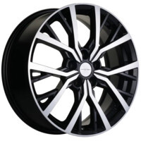 Khomen Wheels KHW1806 (Haval F7/F7x) Black-FP 7x18/5x114.3 ET40 D64.1