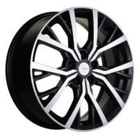 Khomen Wheels KHW1806 (Karoq) Black-FP
