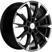 Khomen Wheels KHW1808 (Evolute i-Joy) Black-FP