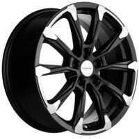 Khomen Wheels KHW1808 (Jolion) Black-FP
