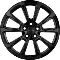 Khomen Wheels KHW1808 (Kodiaq/Tiguan) Black 7.5x18/5x112 ET43 D57.1