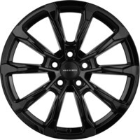 Khomen Wheels KHW1808 (Koleos) Black 7.5x18/5x114.3 ET35 D66.1