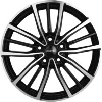 Khomen Wheels KHW1812 (Kodiaq/Tiguan/Audi Q3) Black-FP 7x18/5x112 ET43 D57.1