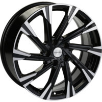 Khomen Wheels KHW1901 (BMW X3/X4) Black-FP 7.5x19/5x112 ET32 D66.6