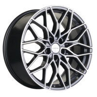 Khomen Wheels KHW1902 (BMW Rear) Gray-FP 9.5x19/5x112 ET40 D66.6