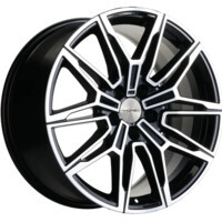 Khomen Wheels KHW1904 (K5/Optima) Black-FP 8.5x19/5x114.3 ET45 D67.1