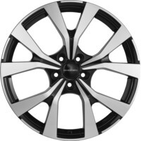 Khomen Wheels KHW1906 (Kia Sportage) Black-FP 7x19/5x114.3 ET51 D67.1
