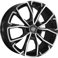 Khomen Wheels KHW1907 (Nissan X-Trail) Black-FP