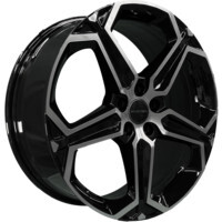 Khomen Wheels KHW1909 (NX/RAV4) Black-FP