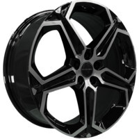 Khomen Wheels KHW1909 (Volvo XC60) Black-FP