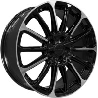 Khomen Wheels KHW1910 (Kodiaq/Tiguan/Audi Q3) Black-FP