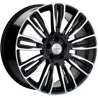 Khomen Wheels KHW2004 (Velar) Black-FP