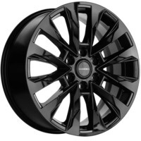 Khomen Wheels KHW2010 (Hilux) Black 8x20/6x139.7 ET30 D106.1