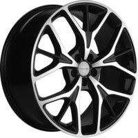 Khomen Wheels KHW2012 (Haval F7/F7x) Black-FP 8x20/5x114.3 ET40 D64.1