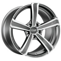 OZ Montecarlo HLT Matt Dark Graphite Diamond Cut 9.5x20/5x112 ET33 D79