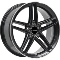 PDW FF2127 Gloss Black Machine Edge 7.5x18/5x112 ET35 D66.56
