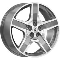 Premium Series КР008 (Discovery 5) Diamond Gloss Graphite 8.5x20/5x120 ET47 D72.6