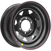 ZEPP 4x4 Toyota Hilux 2.5D, 3.0D (треуг. мелкий) Черный 8x16/6x139.7 ET10 D110